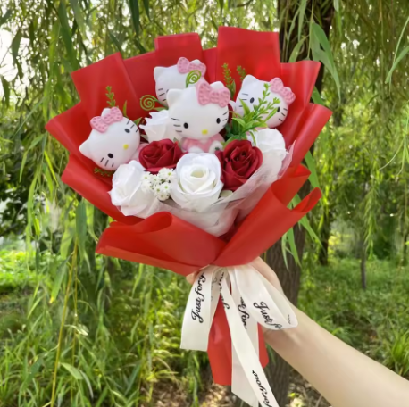 Bukiet hello kitty
