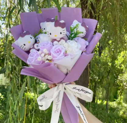 Bukiet hello kitty